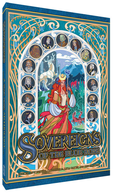 Miscellanous RPGs: Sovereigns of the Blue Rose: A Blue Rose Novel