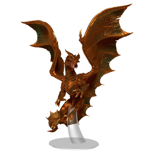 RPG Miniatures: Icons of the Realms - D&D: Adult Copper Dragon Premium Figure