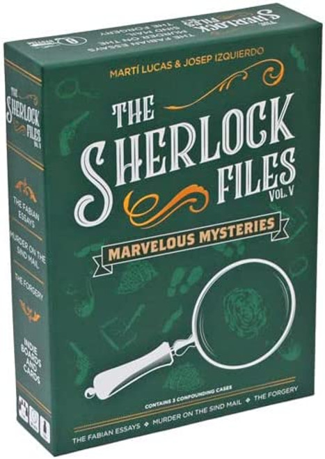 Board Games: Expansions and Upgrades - Sherlock Files: Vol. 5 - Marvelous Mysteries