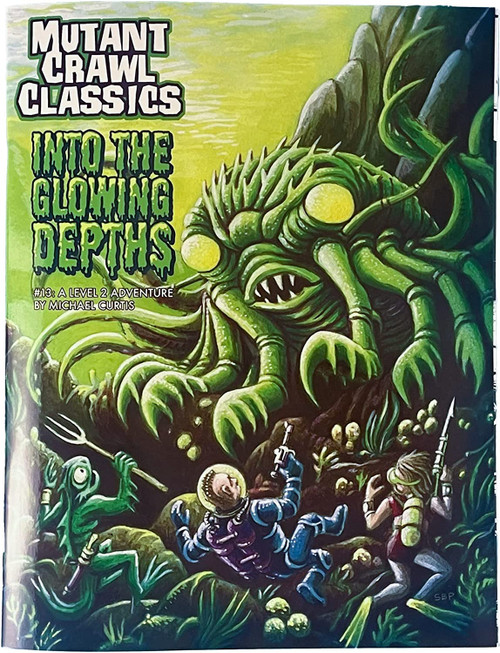 Miscellanous RPGs: Mutant Crawl Classics: #13 Into the Glowing Depths