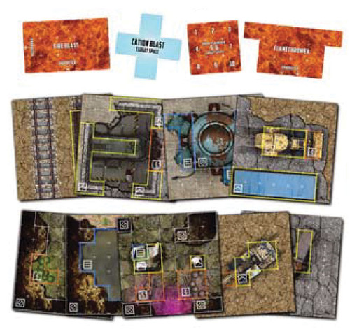 Board Games: FOR WHAT REMAINS: Tiles and Templates Pack