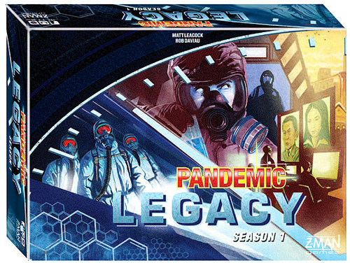 Board Games: Pandemic - Pandemic: Legacy Season 1 - Blue