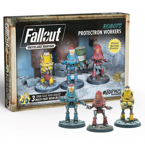 Fallout: Wasteland Warfare: Creature Packs - Robots - Protectron Workers