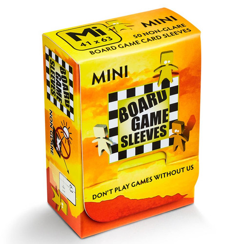 No Glare Mini Board Game Sleeves (41x63mm) (50)