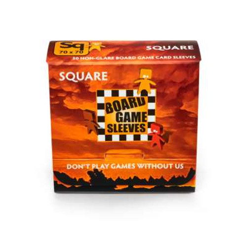 No Glare Square Board Game Sleeves (69x69mm) (50)