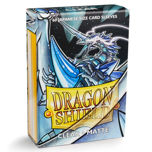 Card Sleeves: Non-Standard Sleeves - Dragon Shields Japanese - Matte Clear (60)