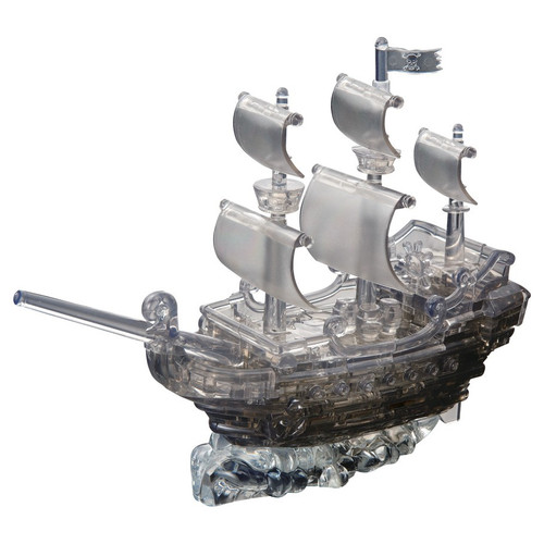 Deluxe 3D Crystal Puzz - Pirate Ship Blk