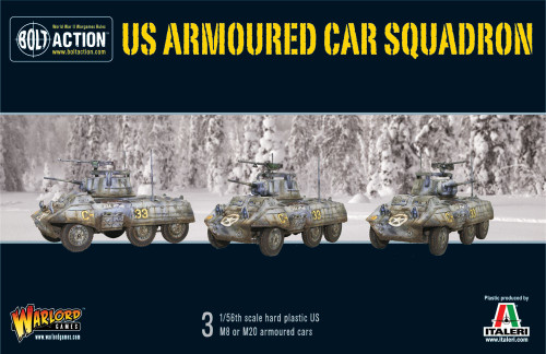Bolt Action: USA - USA - Armoured Car Squadron
