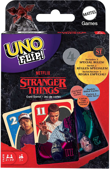 Card Games: UNO - UNO: Flip Stranger Things
