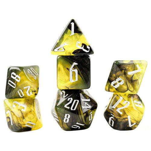 Dice and Gaming Accessories Polyhedral RPG Sets: RPG Dice Set (7): Poison Nebula