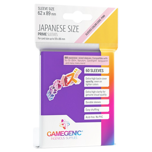 Card Sleeves: Prime Japanese Purple (60)