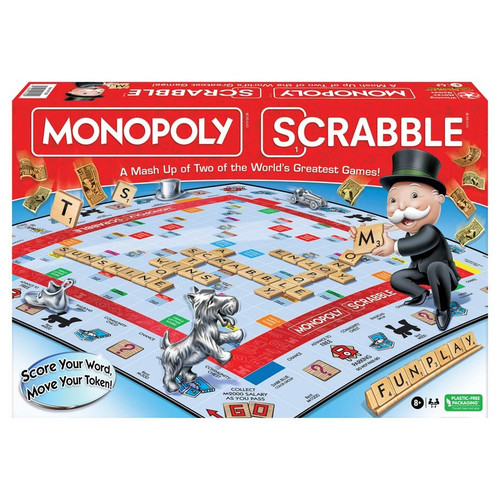 Board Games: Monopoly Scrabble