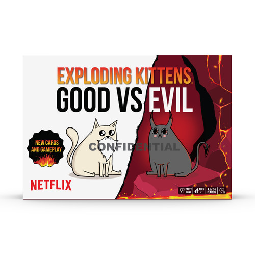 Card Games: Exploding Kittens: Good vs Evil