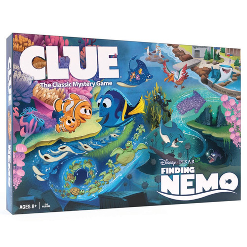 Board Games: Clue - Clue: Finding Nemo