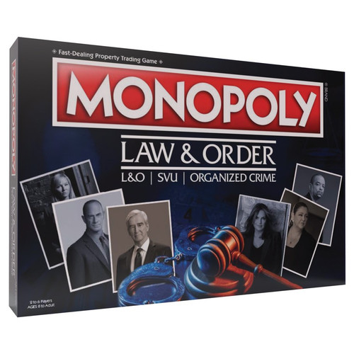 Board Games: Monopoly  - Monopoly: Law & Order