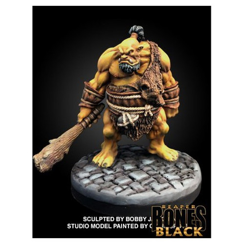 Reaper Miniatures: Bones Black: Garghuk, Ogre Chieftain