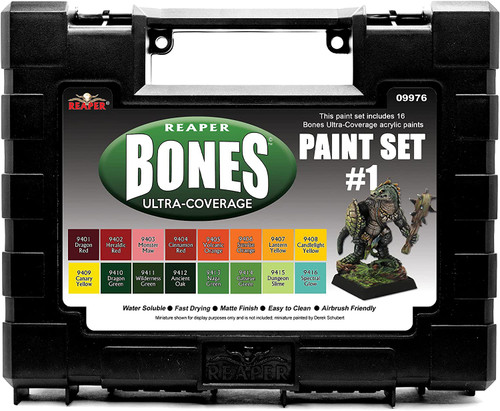 Paint: Reaper - Master Series Paints: Bones Ultra Coverage - Paint Set #1