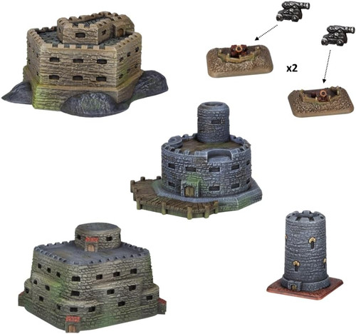 Armada: Fortifications Scenery Pack