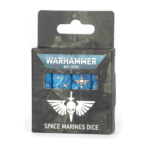 Warhammer 40K: Space Marines - Space Marine Dice Set (10th Ed) (55-68)