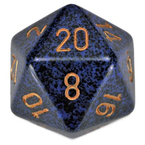 Dice and Gaming Accessories Polyhedral RPG Sets: d20Single34mmSP G.Cobalt