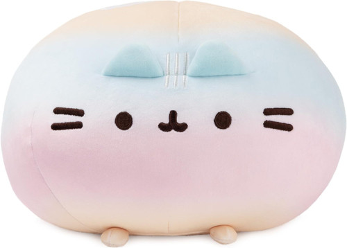 Stuffed Toys: Gund: 11" Round Squisheen Rainbow Pusheen