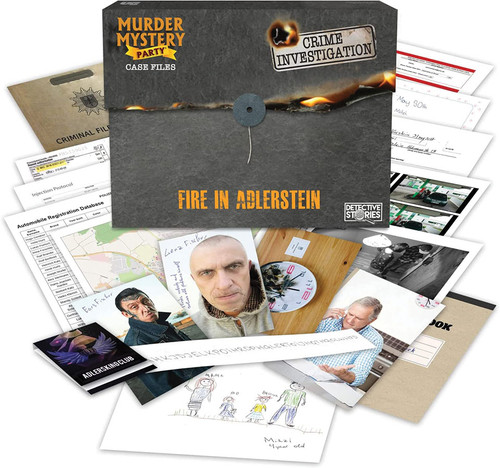 Board Games: Murder Mystery Party: Case Files - Fire in Alderstein
