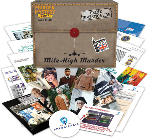 Board Games: Murder Mystery Party: Case Files - Mile High Murder