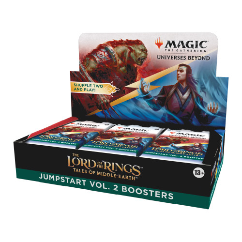 Magic The Gathering Sealed: Universes Beyond: The Lord of the Rings: Tales of Middle-earth - LTR Jumpstart Booster Display Vol. 2 (18)