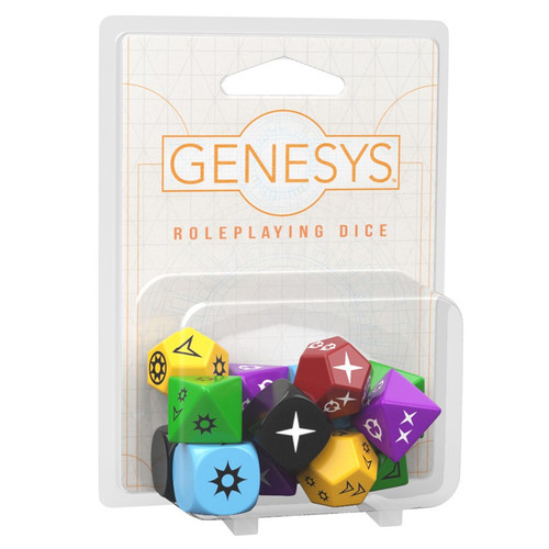 Dice and Gaming Accessories Game-Specific Dice Sets: Genesys Roleplaying Dice Pack