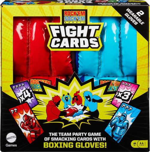 Card Games: Rockem Sockem Robots Fight Cards