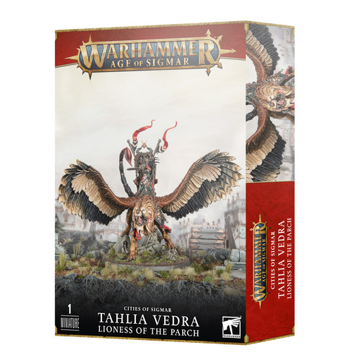 Warhammer: Age of Sigmar: Grand Alliance: Order - Cities of Sigmar Tahlia Vedra Lioness of the Parch (86-18)