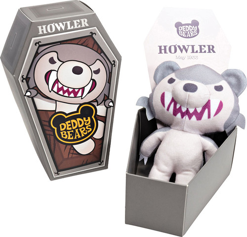 Stuffed Toys: Deddy Bear: Howler in Coffin (5.5in Plush)