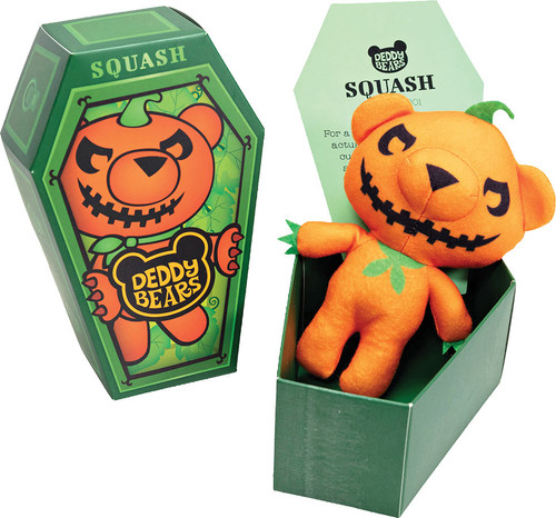 Stuffed Toys: Deddy Bear: Squash in Coffin (5.5in Plush)