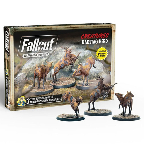 Fallout: Wasteland Warfare: Fallout: WW: Creatures - Radstag Herd