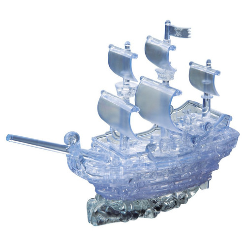 Puzzles: Deluxe 3D Crystal Puzzle - Pirate Ship