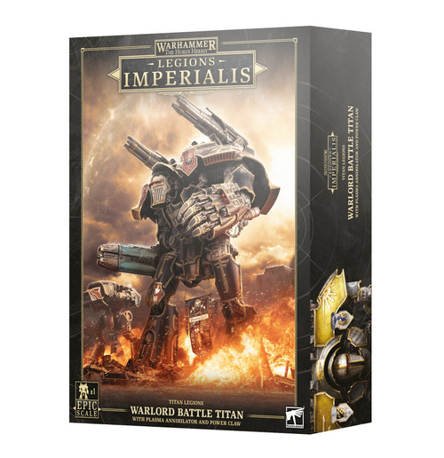 Warhammer 40K: Horus Heresy - Legions Imperialis: Warlord Battle Titan with Plasma Annihilator & Power Claw (03-21)