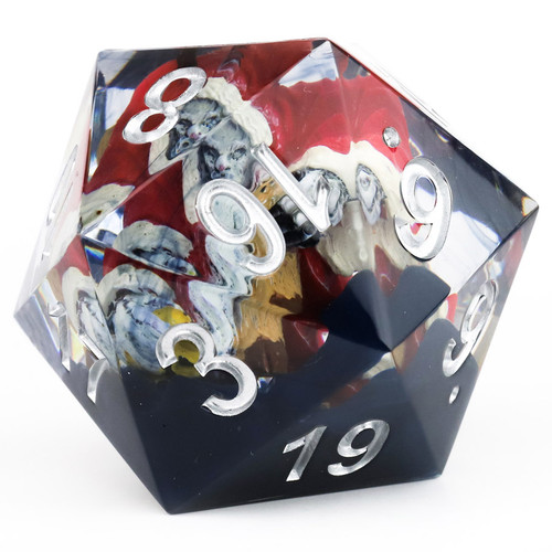 Dice and Gaming Accessories 54mm D20: Scenic - Krampus