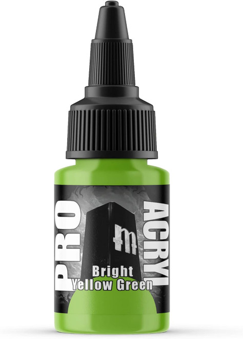 Paint: Pro Acryl: Bright Yellow Green (22ml)