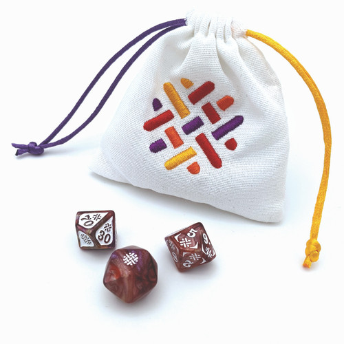 Dice and Gaming Accessories Polyhedral RPG Sets: Wild Magic Dice (3)