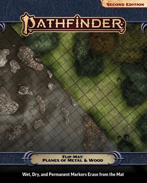 Pathfinder: Pathfinder RPG: Flip-Mat - Planes of Metal and Wood