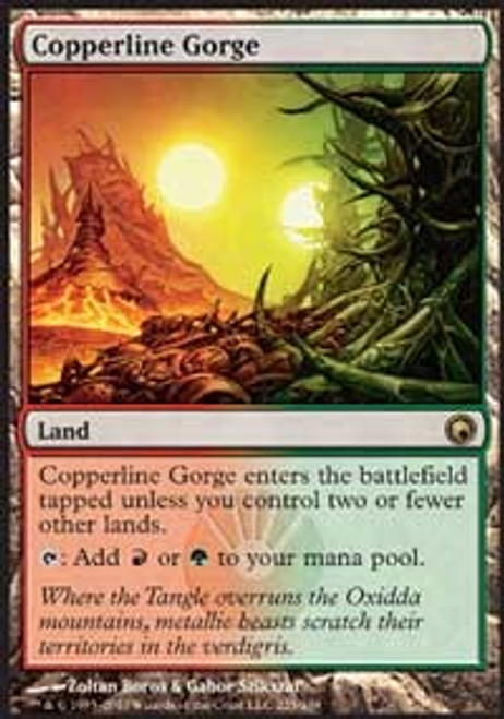 Copperline Gorge - Scars of Mirrodin