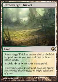Razorverge Thicket [Foil] - Scars of Mirrodin