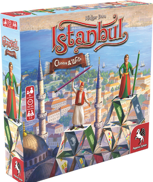 Board Games: Istanbul: Choose & Write