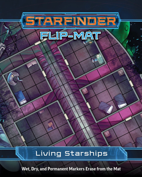Starfinder: Starfinder RPG: Flip-Mat - Living Starships
