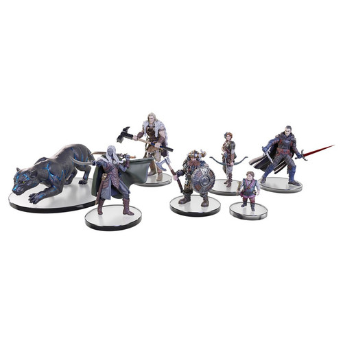 RPG Miniatures: Icons of the Realms - D&D Minis: The Legend of Drizzt 35th Anniversary Tabletop Companions Boxed Set