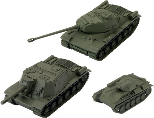 World of Tanks: Miniatures Game - Soviet Tank Platoon 2