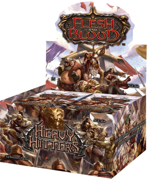 Flesh & Blood: Heavy Hitters Booster Display (24)