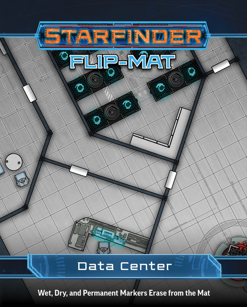 Starfinder: Starfinder RPG: Flip-Mat - Data Center