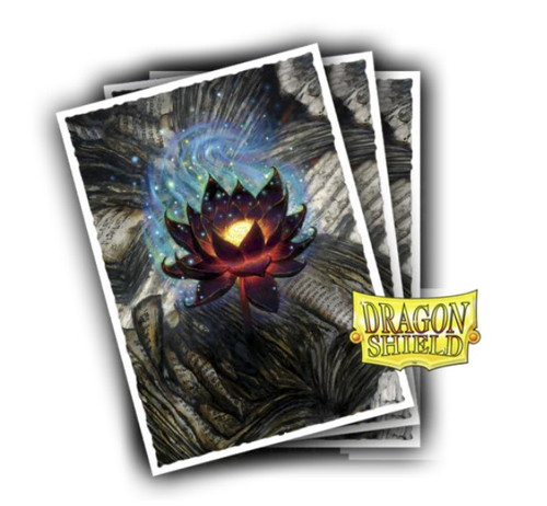 Card Sleeves: Other Printed Sleeves - Dragon Shields: (100) Matte Art Sleeves: Scorched Lotus (Donato Giancola)