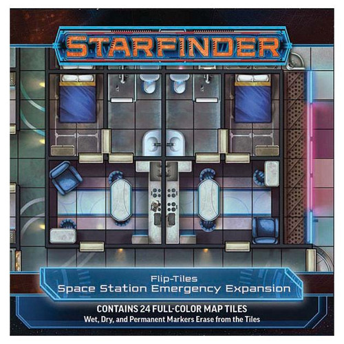 Starfinder: SFRPG: Flip-Tiles - Space Station Emgergency Expansion